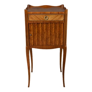 Louis XV-Louis XVI Transitional Marquetry Coffee Table, 1950s For Sale