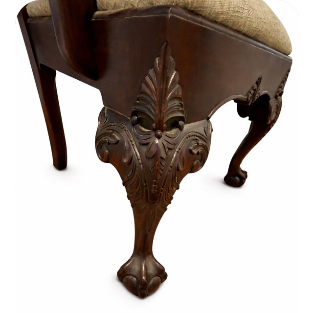 Traditional Henredon 10 Piece Dining Chair Set Including 2 End Chairs With Arms and 8 Armless Chairs For Sale - Image 3 of 5