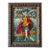 Grand Tour Style Italian Oil on Wood Painting of Mercury Later Figurative Frame For Sale