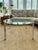 Mid-Century Modern 1970s Round Glass and Chrome Coffee Table Attributed to Milo Baughman For Sale - Image 3 of 7