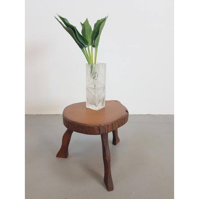 1960s Mid-Century Brutalist Tree Trunk Side Table, 1960s For Sale - Image 5 of 6