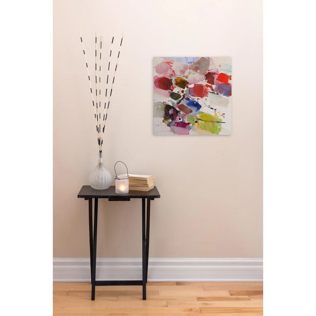 Acrylic on canvas Edition: Unique, Unframed. Color and luminosity define the work of Greet Helsen. Her paintings are best...