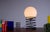 Large Pop Art Glass Globe Spring Table Lamp from Woja Lighting, 1970s For Sale - Image 13 of 14