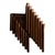 Set of 8 Model 122 chairs designed by Vico Magistretti in 1967 and produced by the Italian manufacturer Cassina. These...