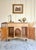 Antique English Pine Sideboard Cabinet Desk For Sale - Image 13 of 18