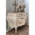 Late 20th Century Grand French Provincial Cream Bombé Commodes, Pair For Sale - Image 16 of 16