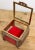 Vintage Ormolu Brass Beveled Glass Jewelry Casket For Sale - Image 10 of 11