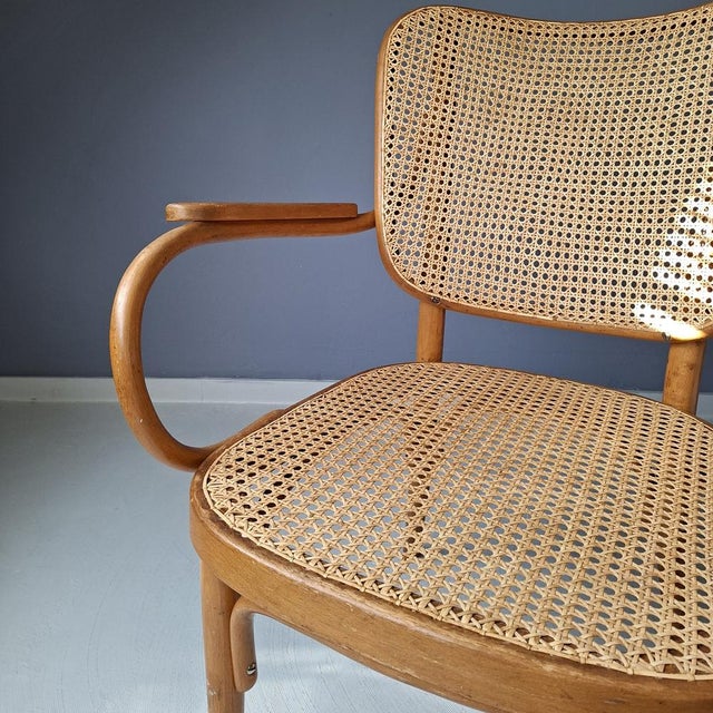 No. E 821 F Chair by Eberhard Krauss for Thonet, 1930s For Sale - Image 10 of 13