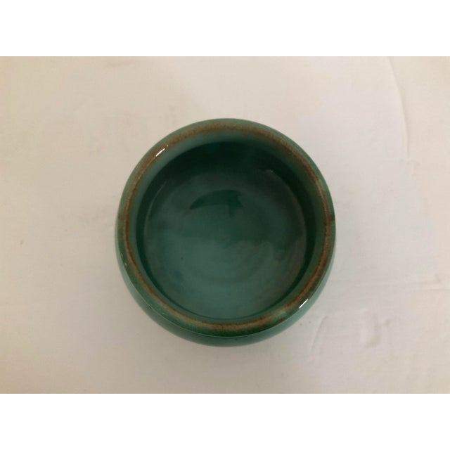 Set of Three Studio Pottery Arts and Crafts Bowls For Sale - Image 12 of 12