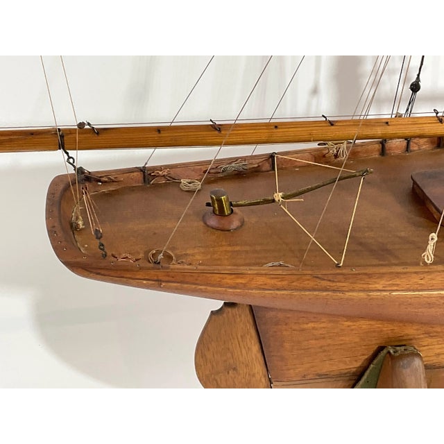 Fine Model of the Fishing Schooner Columbia For Sale - Image 11 of 12