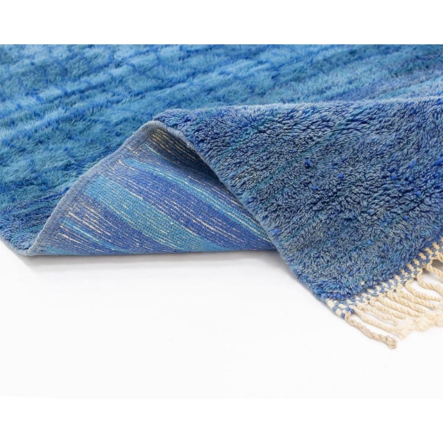 Contemporary Premium Oversize Hand-Knotted Wool Rug | 13'5" X 10'2" | One of a Kind For Sale - Image 3 of 7