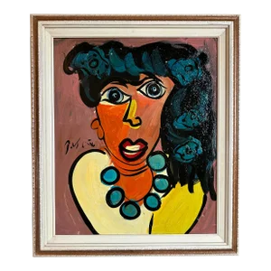 1976 Original Peter Keil Painting Framed