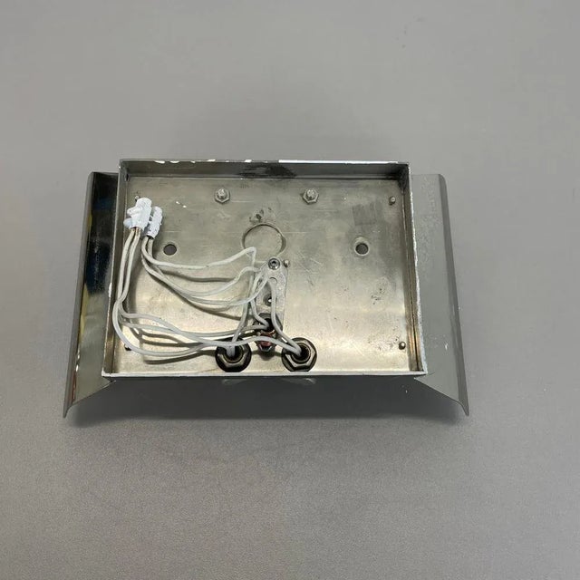 Large Hollywood Regency Ice Glass Wall Light from J. T. Kalmar, 1960s For Sale - Image 16 of 18
