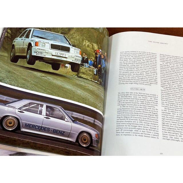 Vintage Mercedes Benz Portrait of a Legend Coffee Table Book For Sale In Providence - Image 6 of 7