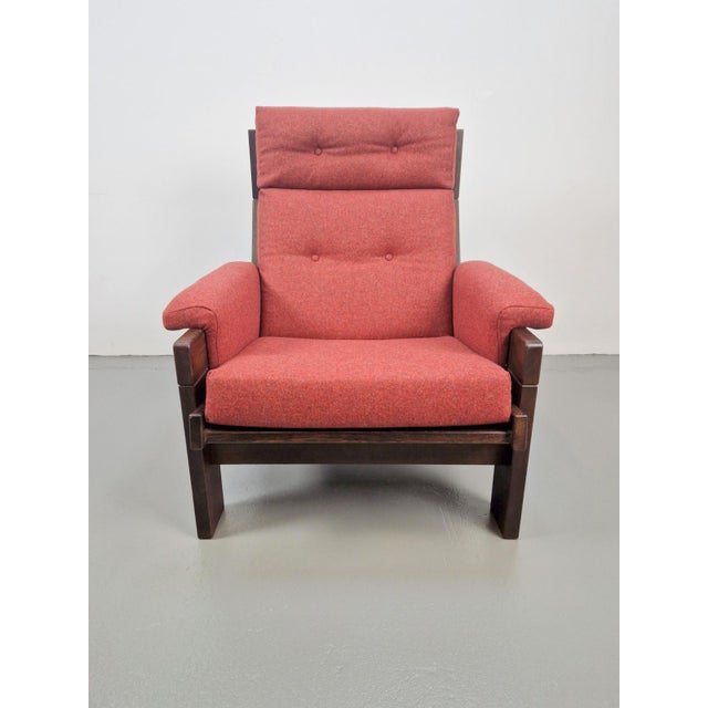 Brutalist Armchair by Martin Visser for 't Spectrum, 1960 For Sale - Image 4 of 15