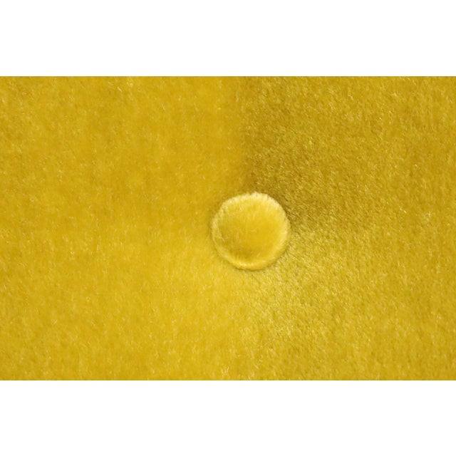 Edward Wormley for Dunbar Bracket Back Sofa in Mohair For Sale In Dallas - Image 6 of 8