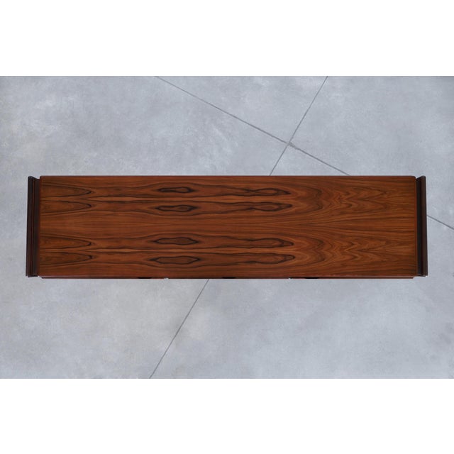 Danish Modern Brazilian Rosewood Credenza by Dyrlund For Sale - Image 14 of 15
