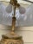 Traditional Vintage Mid 20th Century Alter Stick Made Into Lamp With Gold Leaf For Sale - Image 3 of 5