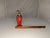 Czech Red Cut to Clear Jeweled Atomizer: Ormolu Filigree Floral Design For Sale - Image 10 of 10