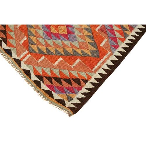 Vintage Kilim Runner Rug For Sale - Image 4 of 7