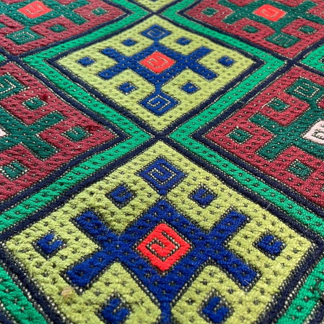 1960s Small Turkish Traditional Kilim Rug For Sale - Image 5 of 11