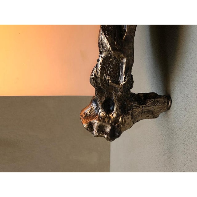 Not Yet Made - Made To Order Nova Table Lamp in Patinated Cast Bronze by William Guillon For Sale - Image 5 of 18