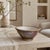 Large hand-thrown American studio stoneware bowl signed “chad,” found in Northeast Arkansas and attributed to ceramic...
