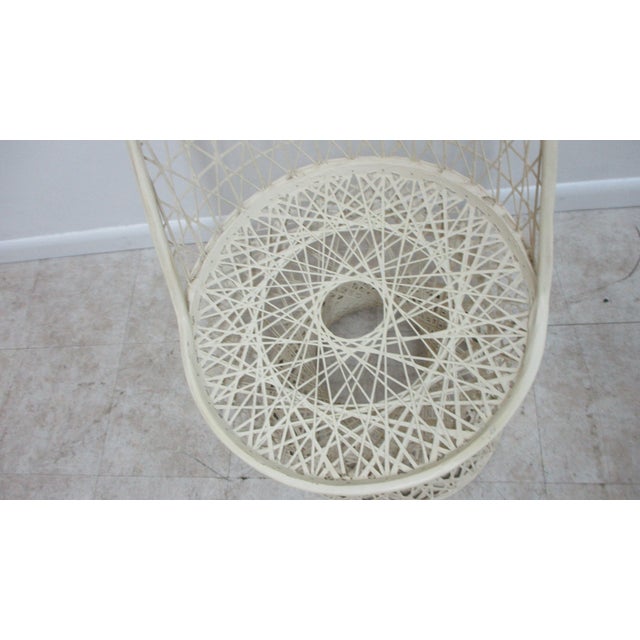 1970s Vintage Russell Woodard Spun Fiberglass Patio Side ...