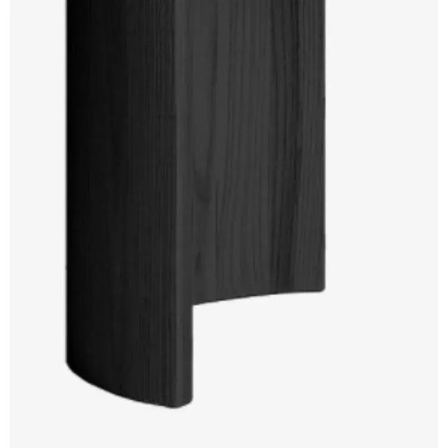 Contemporary Medium Airisto Work Desk Stained Black by Made by Choice For Sale - Image 3 of 8