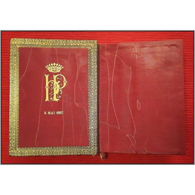 Brown (1885) Boxed Roman "Book of Hours" With Noble Provenance - Illustrated Antique Devotional Christian Bible Art For Sale - Image 8 of 18