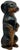 Outstanding & Very Rare Large Vintage Cast Iron "Begging Dachshund" Signed by Maker & Dated 1931 - 11 Inches Tall For Sale - Image 10 of 18