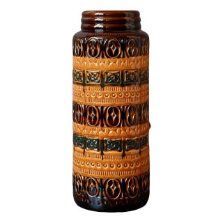 Large Scandinavian Roller Spirit Vase from Scheurich, 1960s For Sale