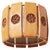 Swedish Pine Pendant Lamp with Chipboard Decorations, 1960s For Sale - Image 12 of 12