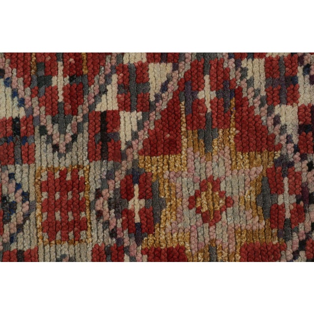 2010s Contemporary Moroccan Rug With Berber Geometric Patterns For Sale - Image 5 of 7