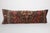 Authentic Antique Tribal Lumbar Pillow – Multicolor Textile Cushion -16'' X 46'' For Sale - Image 10 of 11