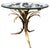 Vintage Gilt Metal Flower Side Table, 1960s For Sale - Image 11 of 11