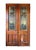Antique Pocket Doors Mahogany With Stained Glass - A Pair For Sale In New York - Image 6 of 10