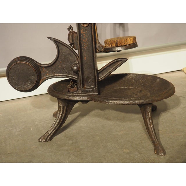 More information coming soon… Known as a bouchonneuse in France, this fascinating cast iron contraption is a wine bottle...