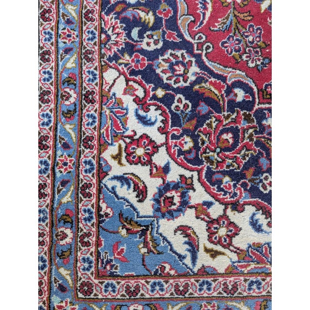 1980s Large Vintage Keshan Rug, 1980s For Sale - Image 5 of 8