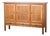 Brutalist Oak Sideboard attributed to Henning Kjærnulf, Denmark, 1960s For Sale