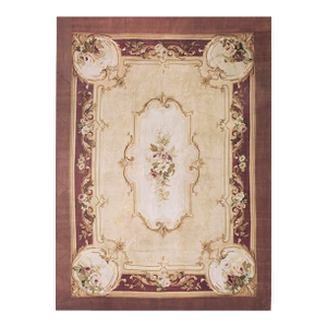 19th Century French Aubusson Carpet ( 9'3' x 13' - 282 x 396 )