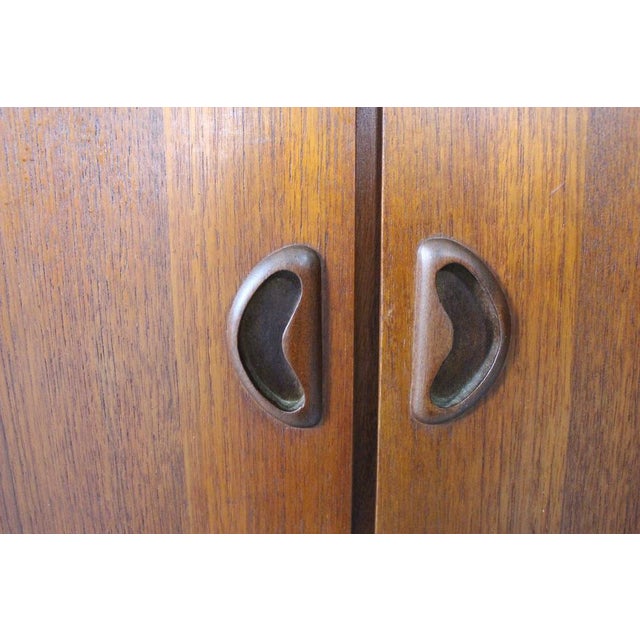 Teak Modular Wall System by Louis Van Teeffelen for Wébé, 1955 For Sale - Image 9 of 18