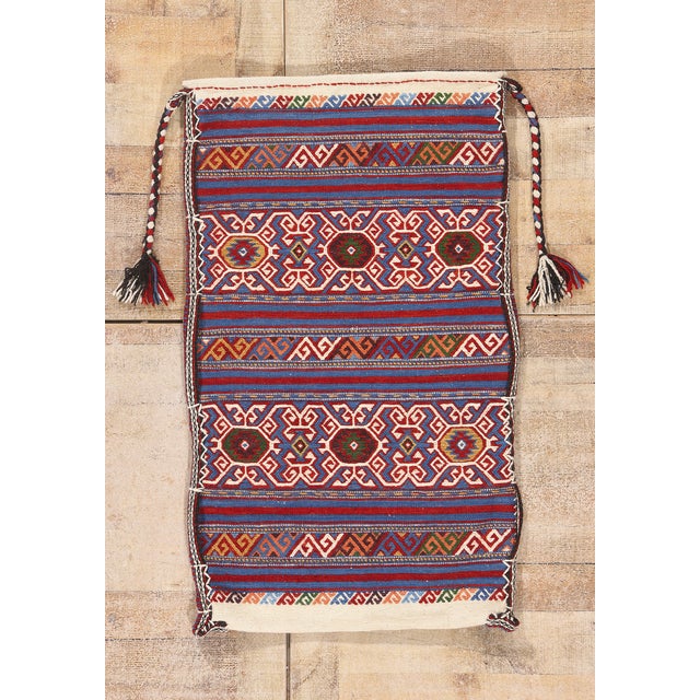 Vintage Anatolian Yüncü Chuval Textile, 02'03 X 03'10 For Sale - Image 11 of 13