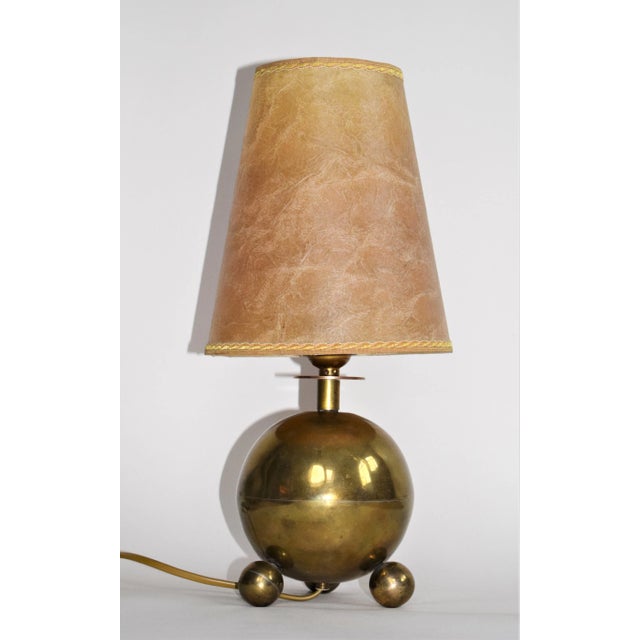 Gold Bauhaus Table Lamp For Sale - Image 8 of 8