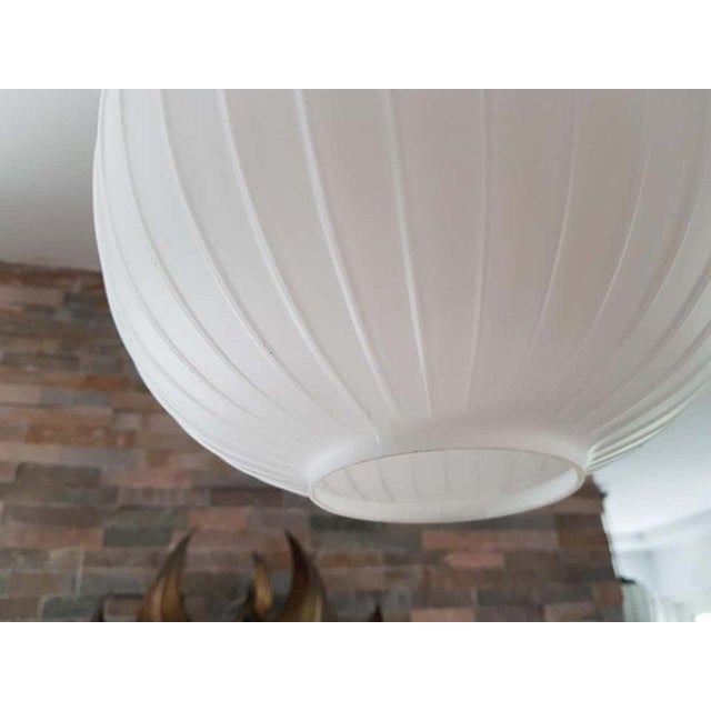 Ivory Bologna Pendant Lamp by Aloys Gangkofner for Peill & Putzler, 1950s For Sale - Image 8 of 18