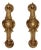 Brass Bar Handles - A Pair For Sale