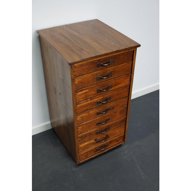 Vintage French Pine Apothecary Cabinet, 1930s For Sale - Image 4 of 14