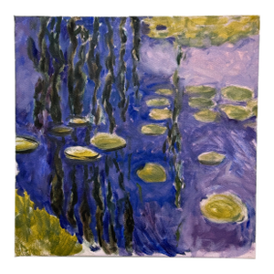 Water Lilies Study, Original Painting by Bridgette Duran