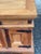 Rustic Pair of Rustic Pine Nightstands With Wrought Iron Hardware For Sale - Image 3 of 10