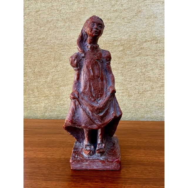 Austin Productions 1970s Austin Production "Dress Up Girl" Brutalist Sculpture. For Sale - Image 4 of 17